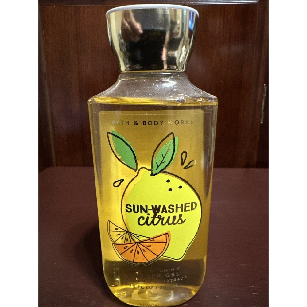 BATH & BODY WORKS SUN-WASHED CITRUS SHOWER GEL 10 FL OZ